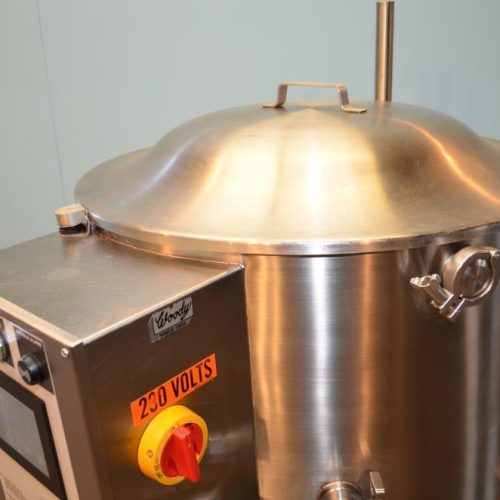 Savage Twin 300 lbs S/S Portable Chocolate Tempering System with Jacketed PD Pump