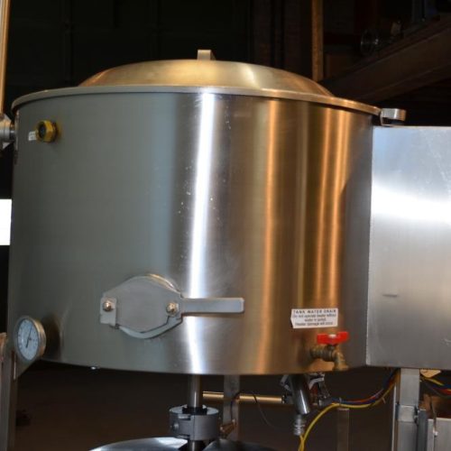 Savage Twin 300 lbs S/S Portable Chocolate Tempering System with Jacketed PD Pump