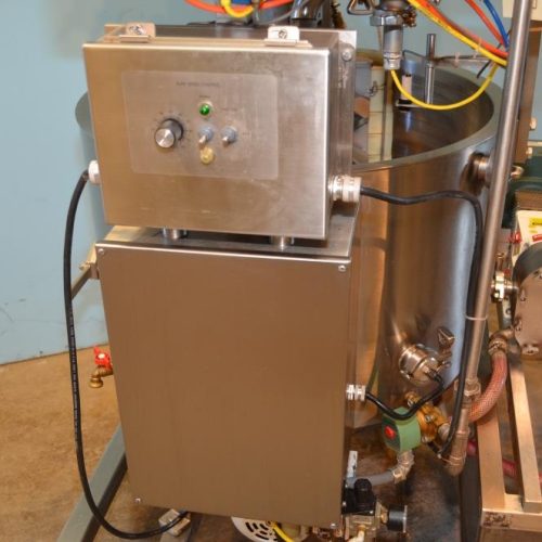 Savage Twin 300 lbs S/S Portable Chocolate Tempering System with Jacketed PD Pump