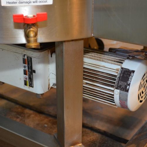 Savage Twin 300 lbs S/S Portable Chocolate Tempering System with Jacketed PD Pump