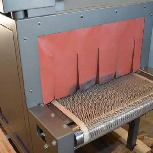 Arpac Hanagata Model ARW26 40 PPM Shrink Wrapper with Heat Shrink Tunnel