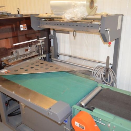 Arpac Hanagata Model ARW26 40 PPM Shrink Wrapper with Heat Shrink Tunnel