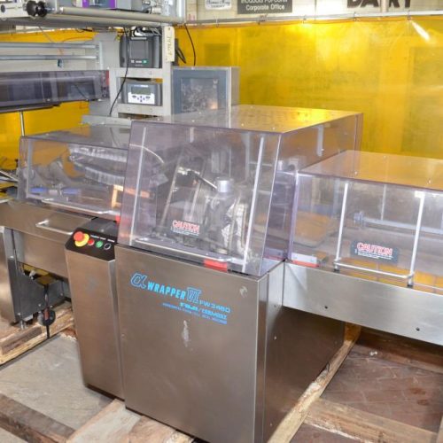 Fuji Foremost Model FW3480B S/S Horiz Flow Wrapper with Registration and Gas Flush