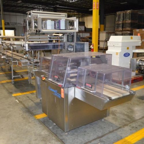 Fuji Foremost Model FW3480B S/S Horiz Flow Wrapper with Registration and Gas Flush