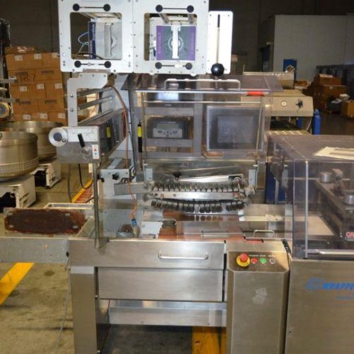 Fuji Foremost Model FW3480B S/S Horiz Flow Wrapper with Registration and Gas Flush