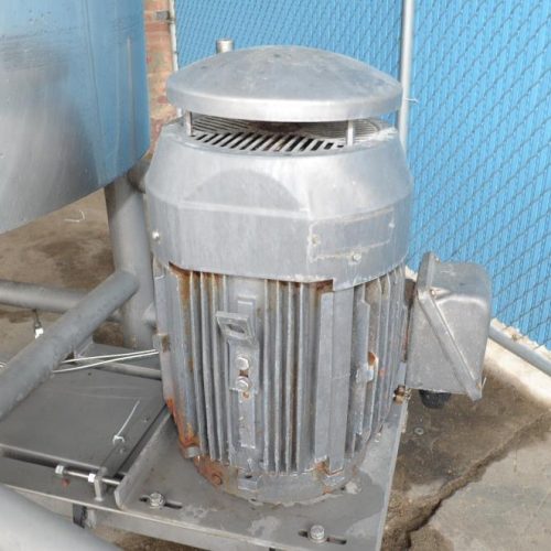 300 Gallon Breddo Model LORWWSS S/S Round Double Motion Agitated Jacketed Likwifier