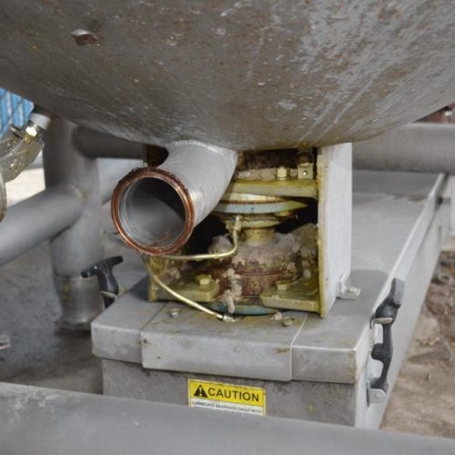 300 Gallon Breddo Model LORWWSS S/S Round Double Motion Agitated Jacketed Likwifier