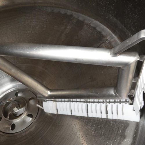 300 Gallon Breddo Model LORWWSS S/S Round Double Motion Agitated Jacketed Likwifier