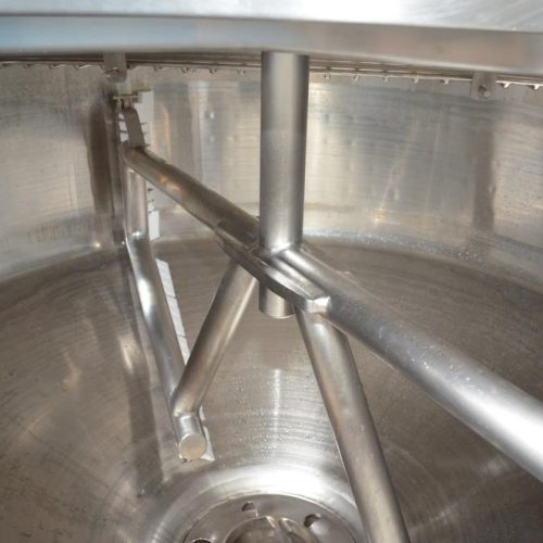 300 Gallon Breddo Model LORWWSS S/S Round Double Motion Agitated Jacketed Likwifier