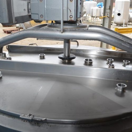 300 Gallon Breddo Model LORWWSS S/S Round Double Motion Agitated Jacketed Likwifier