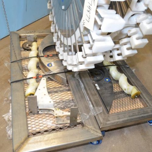 McBrady Model 200 60 in Dia 200 CPM Orbital Bottle Cleaner with Torit Dust Collector