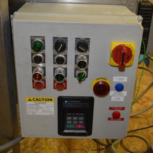 McBrady Model 200 60 in Dia 200 CPM Orbital Bottle Cleaner with Torit Dust Collector