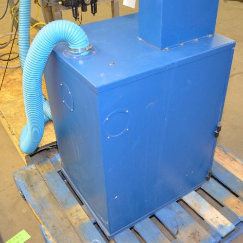 McBrady Model 200 60 in Dia 200 CPM Orbital Bottle Cleaner with Torit Dust Collector