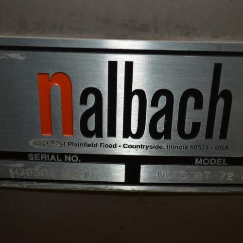 Nalbach NECSORT72RH Bottle Unscrambler with Bulk Hopper and a TON of Change Parts
