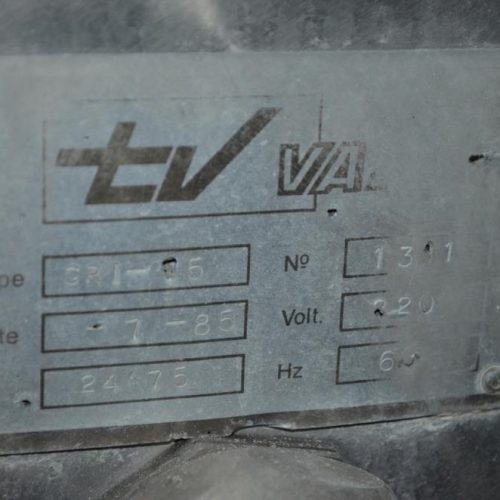 TV Vall Model CRI15 35 in Diameter S/S Bowl Chopper