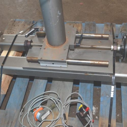 CTM 360 Tamp on Pressure Sensitive Labeler oin Adjustable Stand