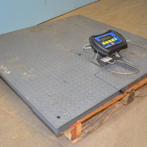 Fairbanks Model 3400 5,000 Pound Capacity 48 in x 48 in Platform Scale