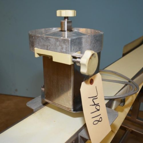 Ross Industries Model VSC68 6 in W x 95 in L Powered Vinyl Flat Belt Conveyor