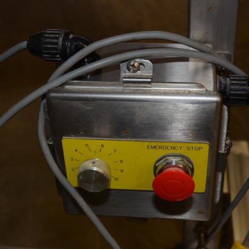 Ross Industries Model VSC68 6 in W x 95 in L Powered Vinyl Flat Belt Conveyor