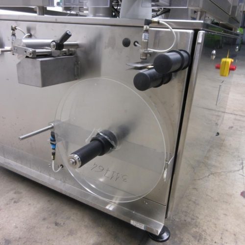 Neri Model SL400 Wraparound 400 cpm Pressure Sensitive Labeler