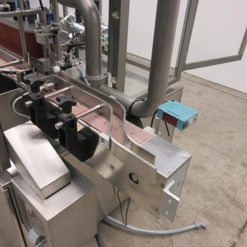 Neri Model SL400 Wraparound 400 cpm Pressure Sensitive Labeler