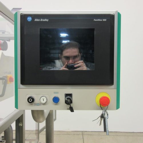 Neri Model SL400 Wraparound 400 cpm Pressure Sensitive Labeler