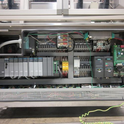 Neri Model SL400 Wraparound 400 cpm Pressure Sensitive Labeler