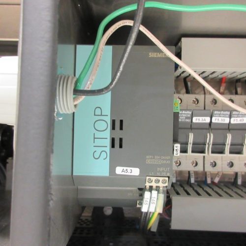 Neri Model SL400 Wraparound 400 cpm Pressure Sensitive Labeler