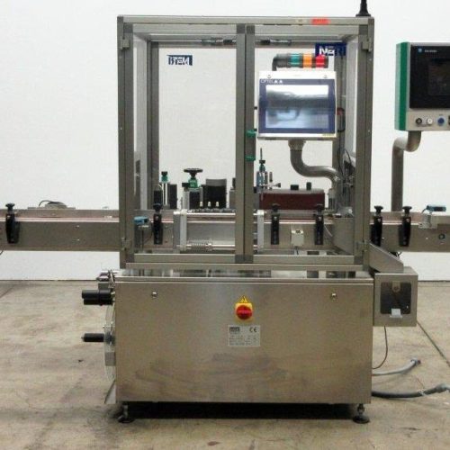 Neri Model SL400 Wraparound 400 cpm Pressure Sensitive Labeler
