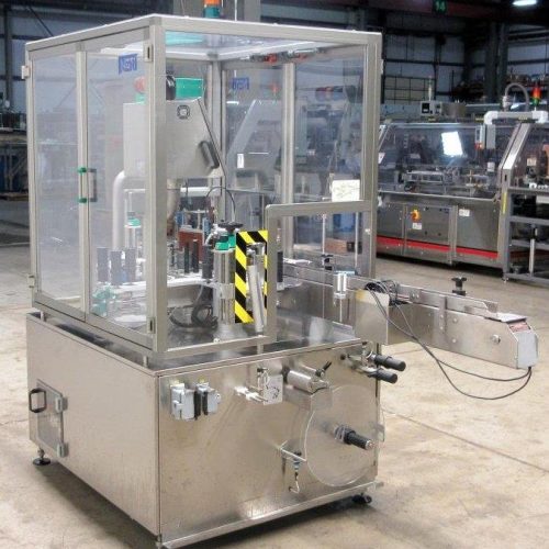 Neri Model SL400 Wraparound 400 cpm Pressure Sensitive Labeler