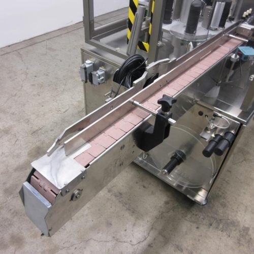 Neri Model SL400 Wraparound 400 cpm Pressure Sensitive Labeler