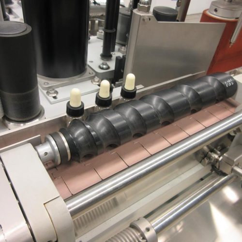 Neri Model SL400 Wraparound 400 cpm Pressure Sensitive Labeler