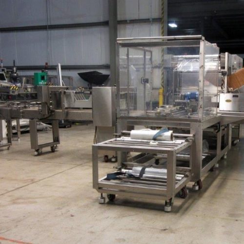 Polypack Model PH32HL Right Hand 30 PPM Bundler and Heat Shrink Tunnel