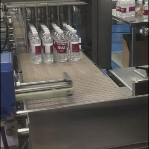 Polypack Model PH32HL Right Hand 30 PPM Bundler and Heat Shrink Tunnel
