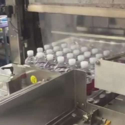 Polypack Model PH32HL Right Hand 30 PPM Bundler and Heat Shrink Tunnel