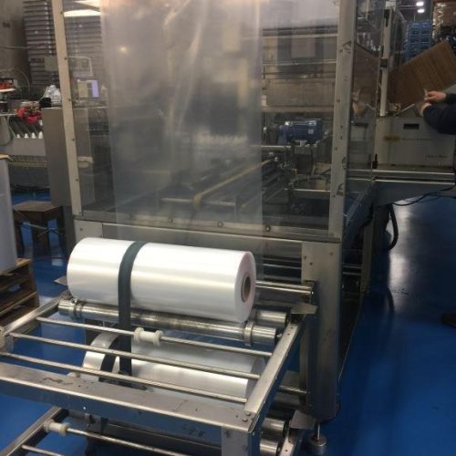 Polypack Model PH32HL Right Hand 30 PPM Bundler and Heat Shrink Tunnel