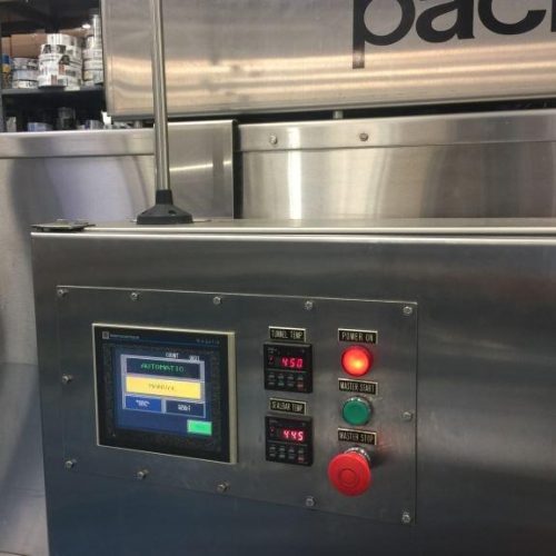 Polypack Model PH32HL Right Hand 30 PPM Bundler and Heat Shrink Tunnel