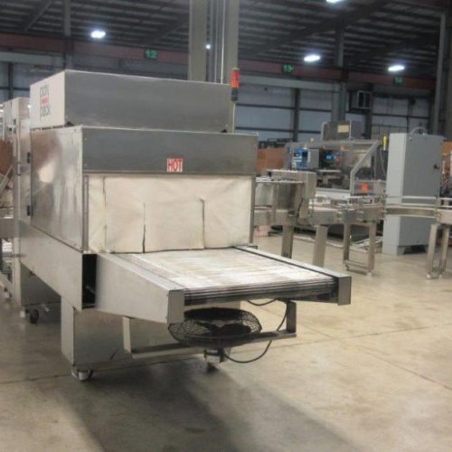 Polypack Model PH32HL Right Hand 30 PPM Bundler and Heat Shrink Tunnel
