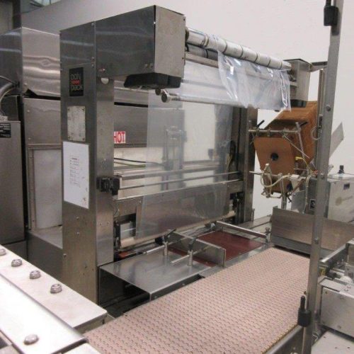 Polypack Model PH32HL Right Hand 30 PPM Bundler and Heat Shrink Tunnel