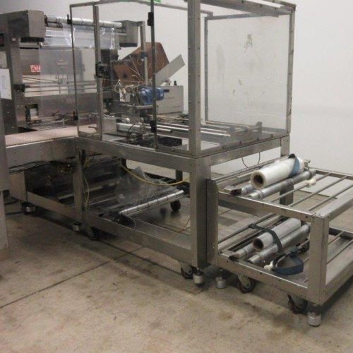 Polypack Model PH32HL Right Hand 30 PPM Bundler and Heat Shrink Tunnel