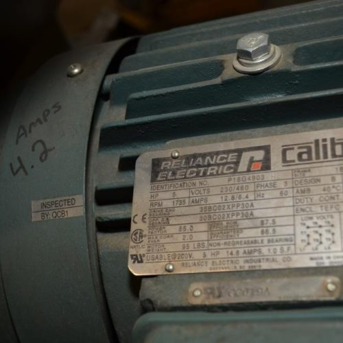 5 HP Chicago Blower Size 16 1/2  Blower