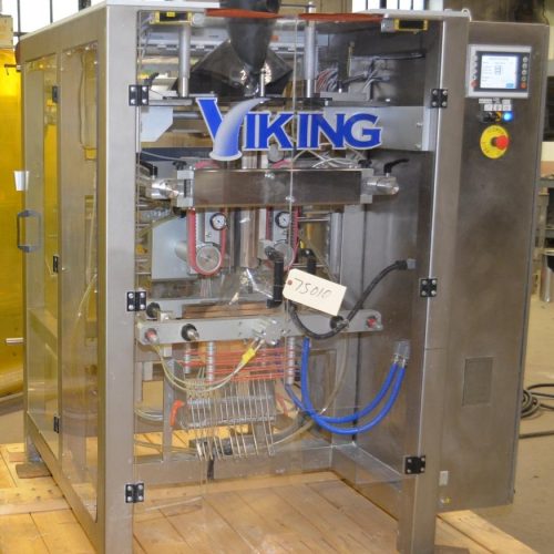 Viking E250 ALL S/S 60 BPM VFFS Registration Coder ability to Run Gusset and Pillow
