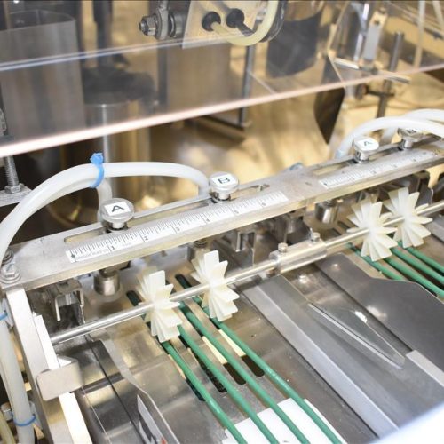 Toyo Jidoki Model TT9CW 90 PPM Rotary Preformed 30 – 80 PPM Pouch Filler/Sealer