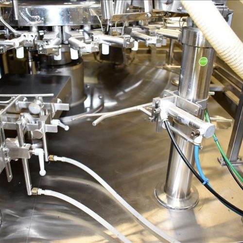 Toyo Jidoki Model TT9CW 90 PPM Rotary Preformed 30 – 80 PPM Pouch Filler/Sealer