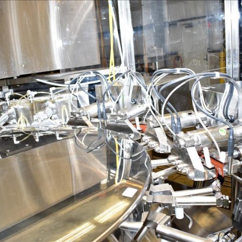Toyo Jidoki Model TT9CW 90 PPM Rotary Preformed 30 – 80 PPM Pouch Filler/Sealer