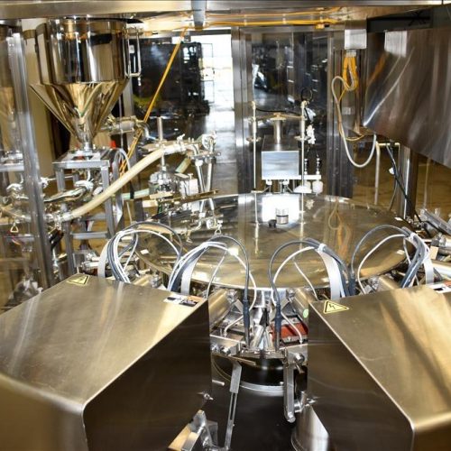 Toyo Jidoki Model TT9CW 90 PPM Rotary Preformed 30 – 80 PPM Pouch Filler/Sealer