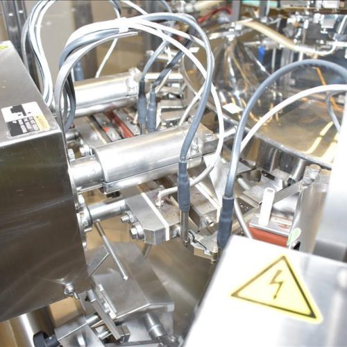 Toyo Jidoki Model TT9CW 90 PPM Rotary Preformed 30 – 80 PPM Pouch Filler/Sealer