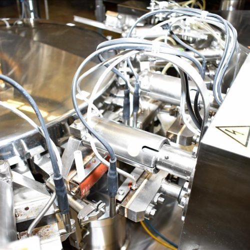 Toyo Jidoki Model TT9CW 90 PPM Rotary Preformed 30 – 80 PPM Pouch Filler/Sealer