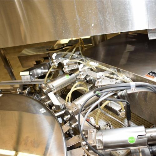 Toyo Jidoki Model TT9CW 90 PPM Rotary Preformed 30 – 80 PPM Pouch Filler/Sealer