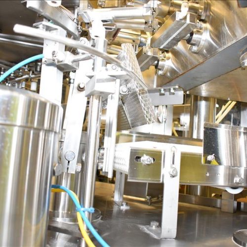 Toyo Jidoki Model TT9CW 90 PPM Rotary Preformed 30 – 80 PPM Pouch Filler/Sealer